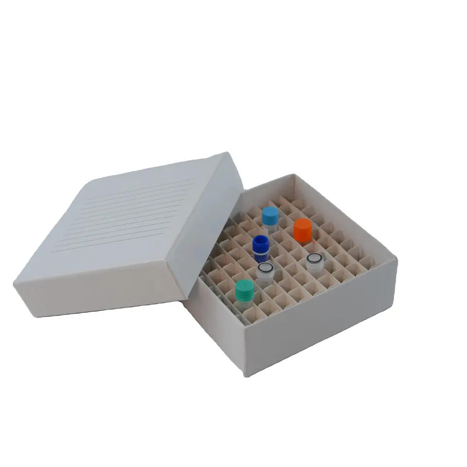 Cryogenic Cardboard Microcentrifuge Tube Storage Boxes, 81 Well – AstrumBio